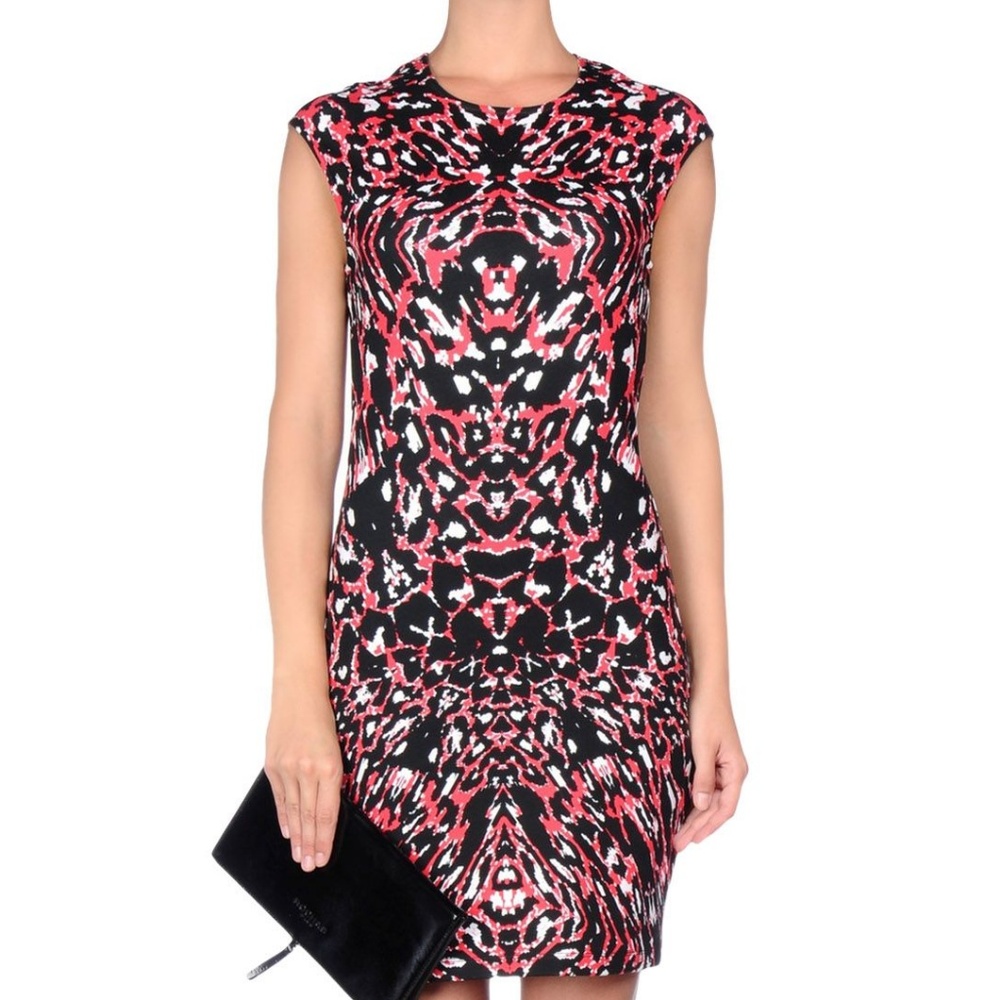NWT $645 McQ Alexander McQueen Kaleidoscope Dress. M
